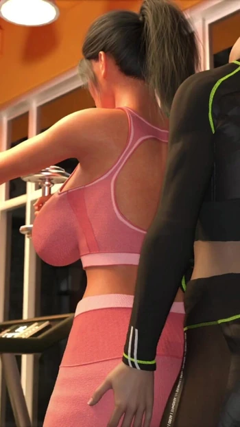 Emotional moment from "Exhale Inhale Exhale _ Dumbbell Weighing Training to Mrs.Moore"