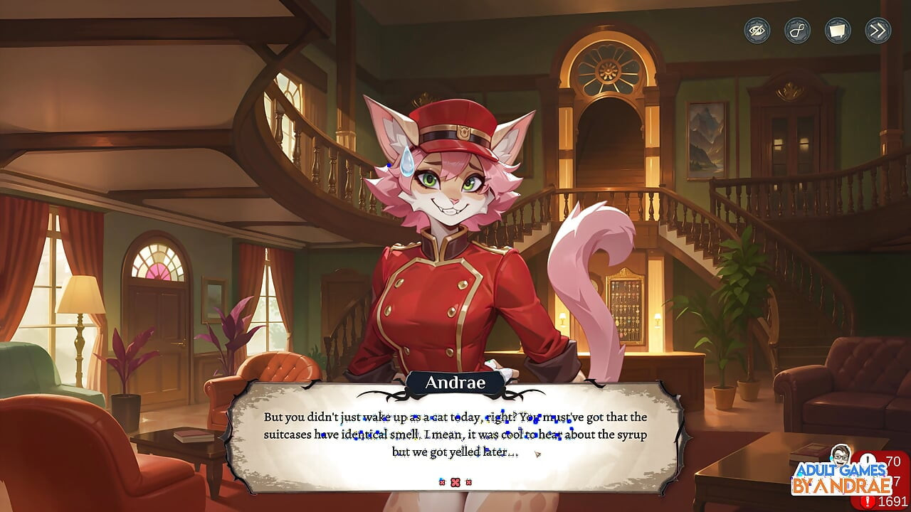 ホテルテイルズ ゲームプレイ パート3 - ニッキーのスーツケース整理を手伝い、ハントレスのグリセルダを洗う