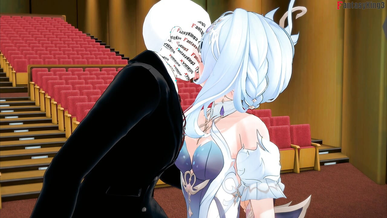 Dansatoarea sexy Odette îi suge pianistul – Genshin Impact