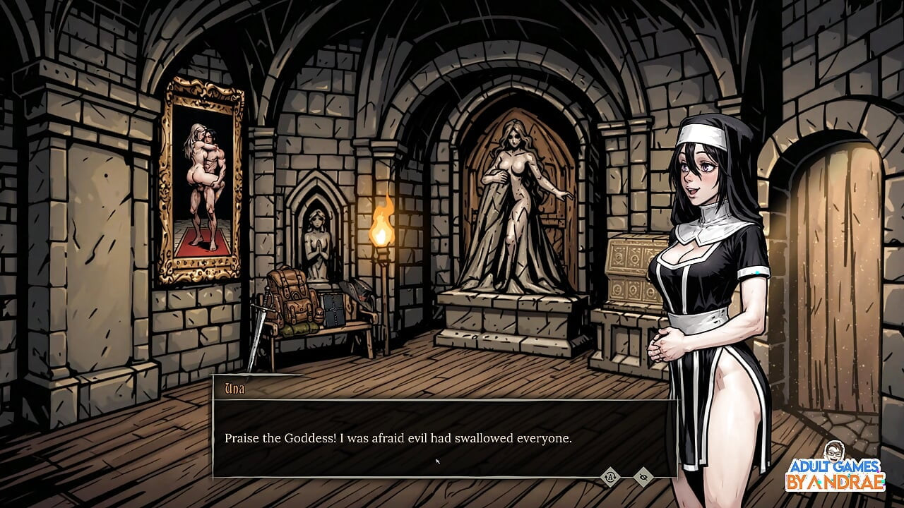 Ep2: Una Got Her Pussy Stretched and Creampied - Sexorcism: Lust Confession Gameplay