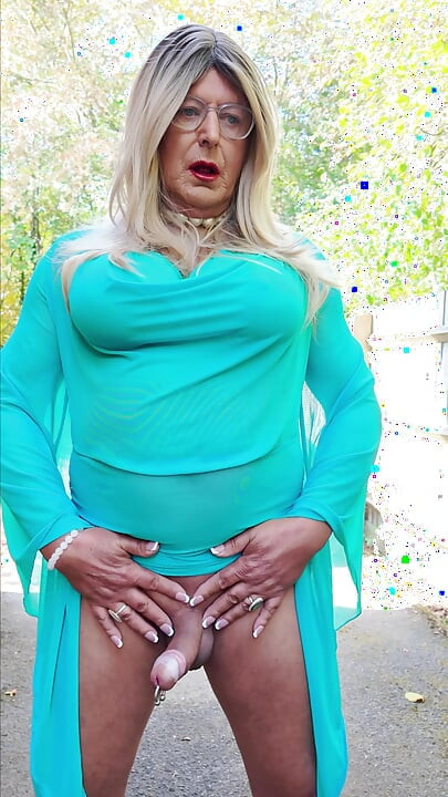 Sexy Crossdresser kellycd2022 in my sexy mesh see thru dress panties and heels
