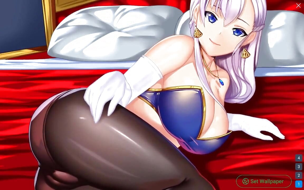 Live Waifu Wallpaper - Part 30 - Horny MILF Lady by Loveskysan