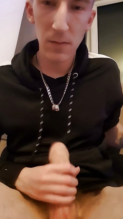 Wanking While Watching Straight Porn
