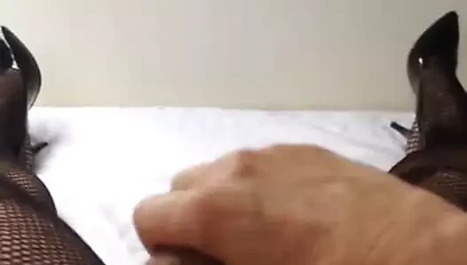 File çoraplı boşalma