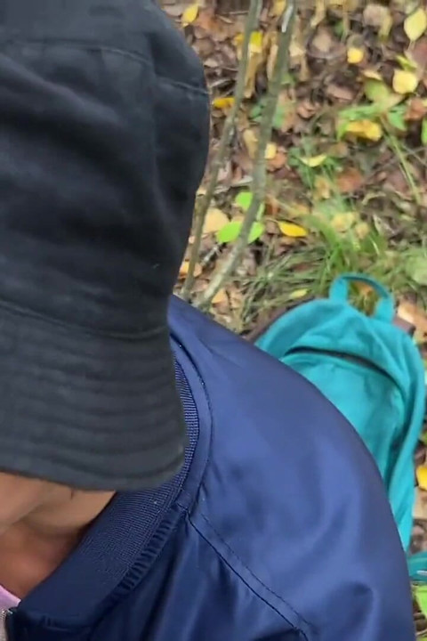 A Stranger Fucked and Finished off a Young Mushroom Picker Right in the Middle of the Forest