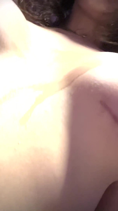 Captivating moment from "Taking a BBC Raw Till I bust All over my Huge Tits"