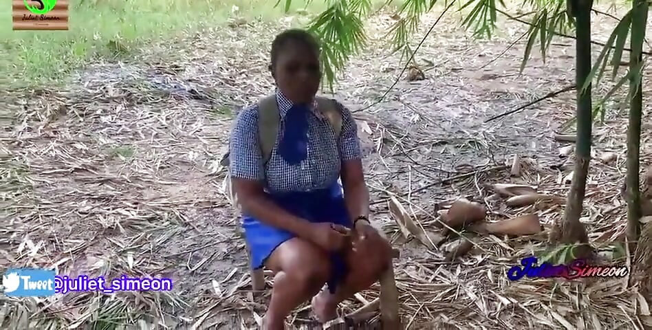 Julietsimeon the Girl, Was Fucked by a Farmer in the Bush.