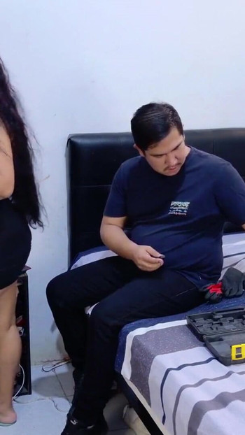 Must-share moment from "Seducing and Fucking the Internet Technician"