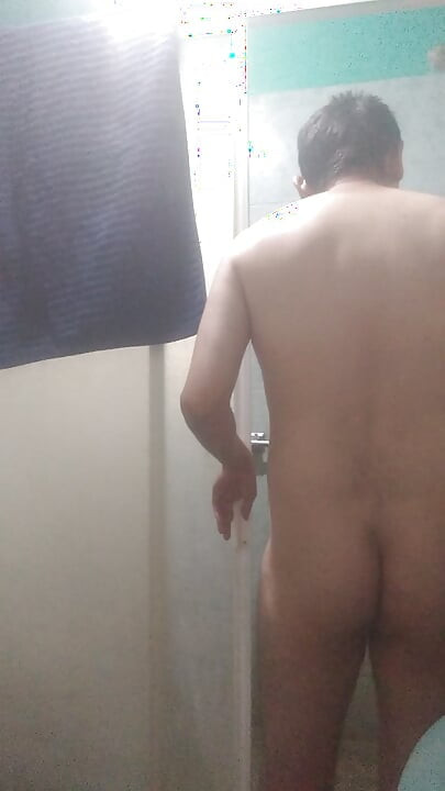 Tomando banho muito agradavelmente