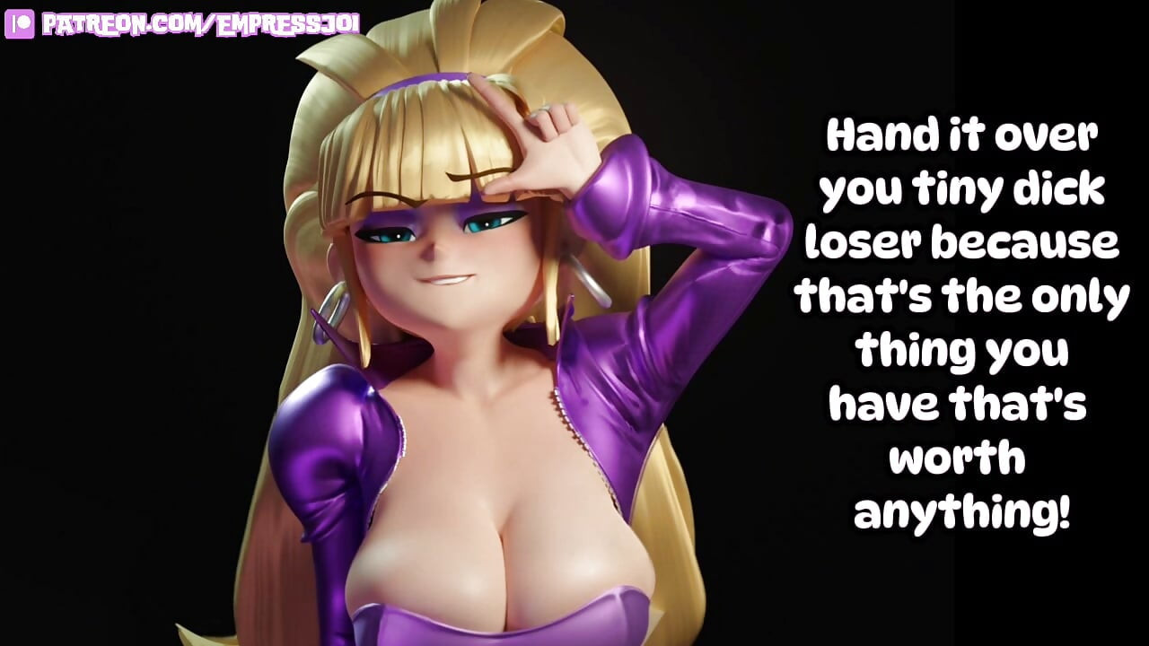 Femdom Hentai JOI: Drained & Ruined by Queen Pacifica