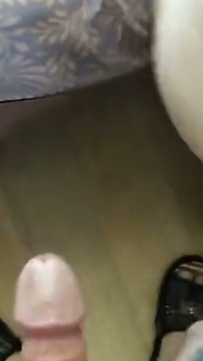 I masturbate my cock on my stepmom's big pussy and then fuck her doggy style | Clip 2