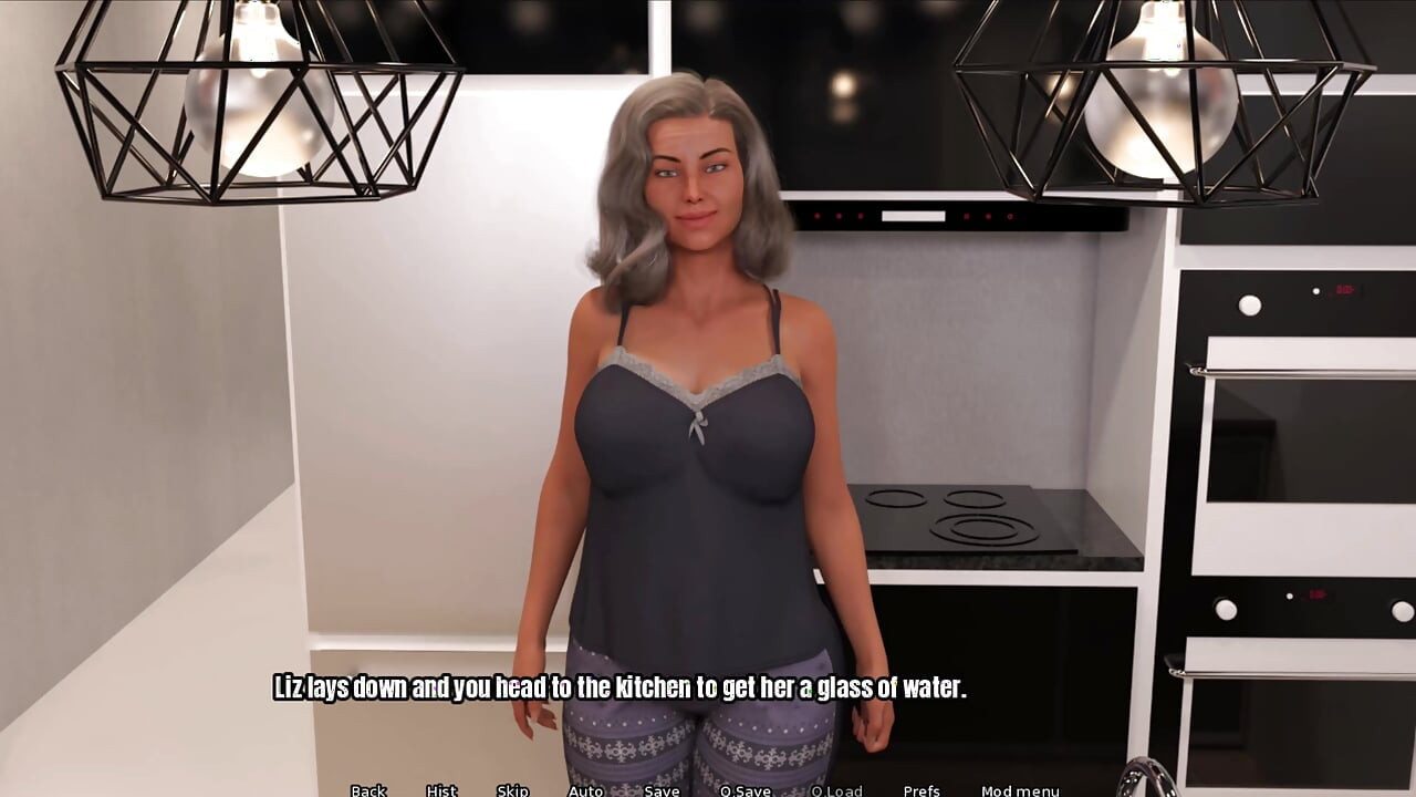 Grandmas house - Liz kicked me in the balls i so want to fuck her