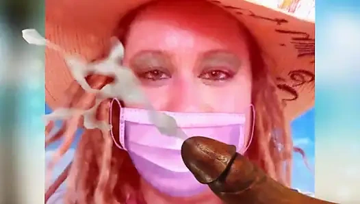 Mesmerized to eat your own cum