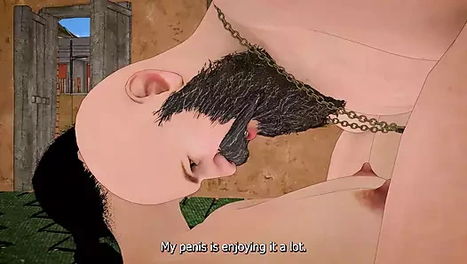 Dhongi baba hintli kadının amının susuzluğunu aşramda sikerek gideriyor