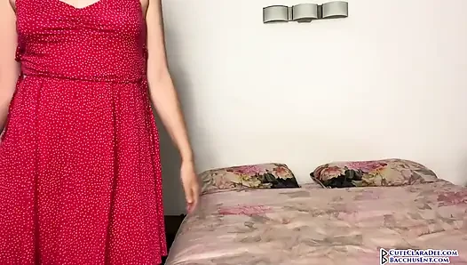Secret sister-in-law footjob