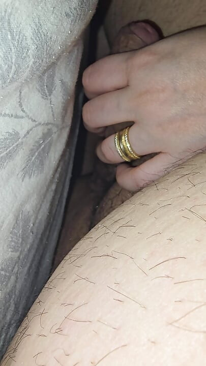 Step mom helps step son with low erection by handjob his dick after wedding party
