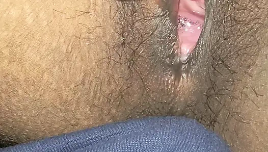 Pooja from Bihar likes to fuck with big black cock and take the throat deep