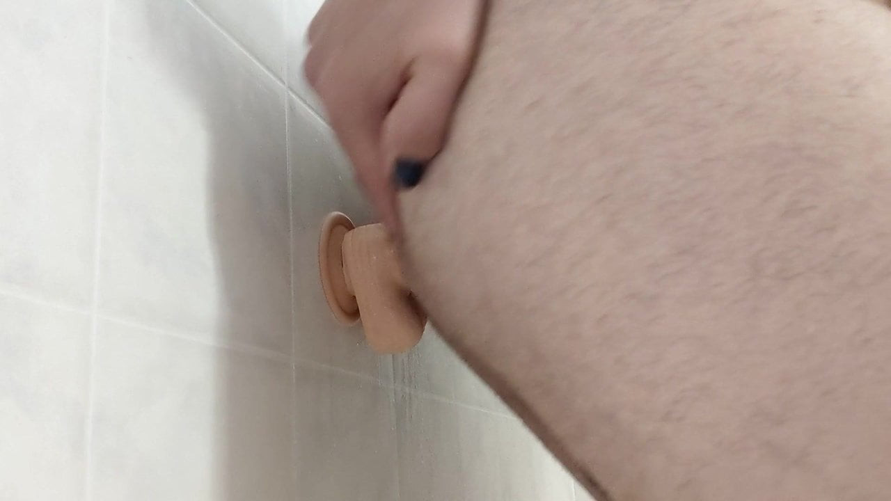 Fucking myself in the shower