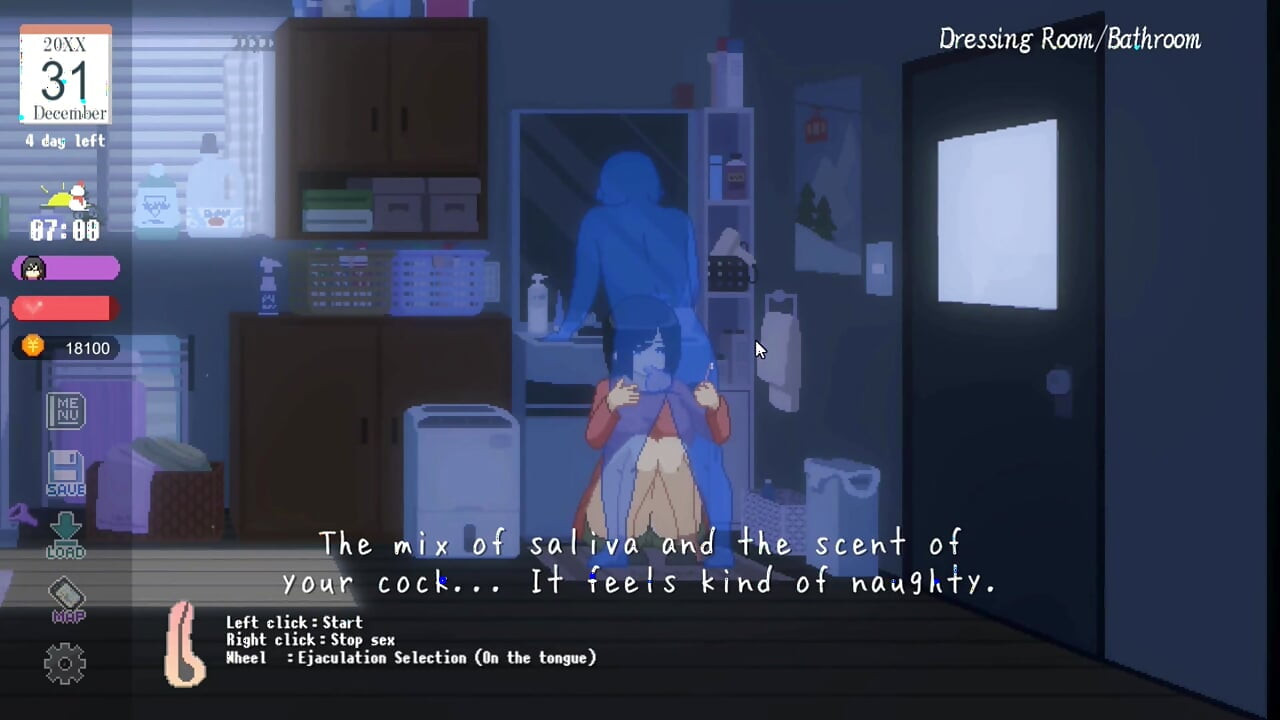 Hentai oyunu - büyük memeli büyük göğüsler ve kalın götlü hatun kışın sert seks sahnesi
