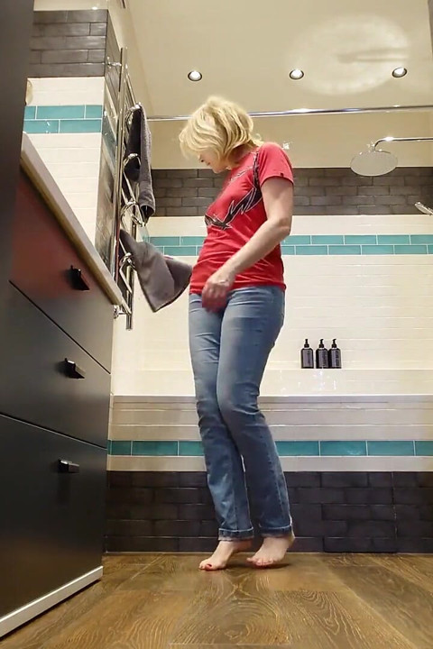 Over 50 MILF in the Shower