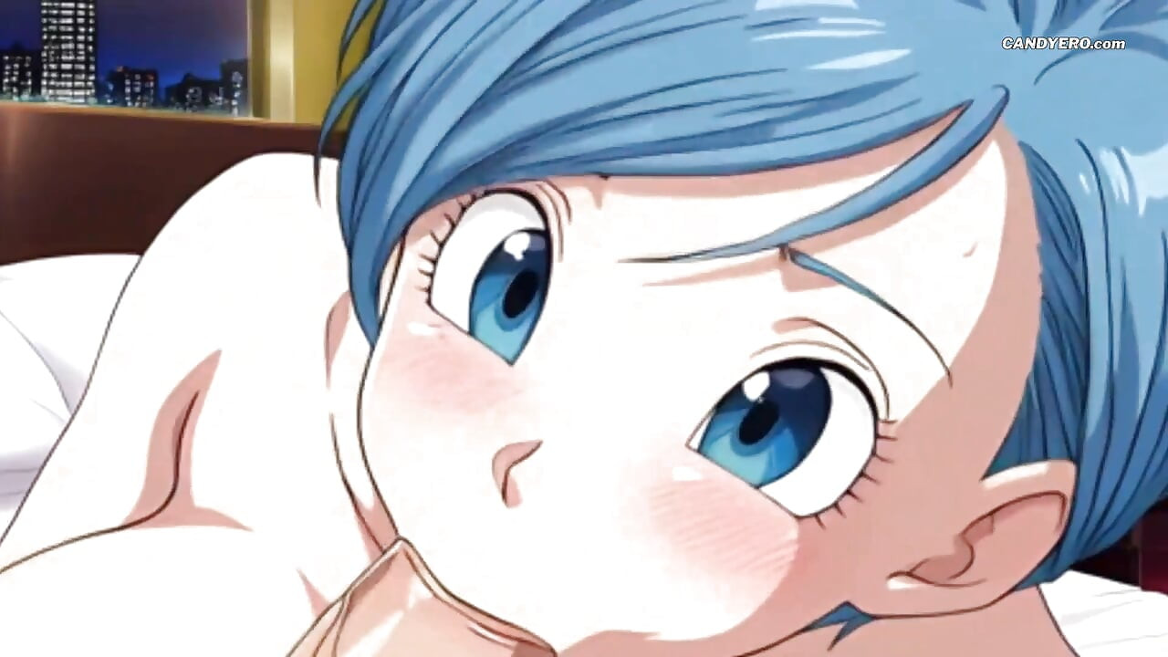 Les lèvres parfaites de Bulma s’enroule autour de sa bite - lentement, profondément, passionnément - ia générée