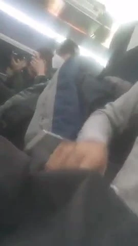 on the bus