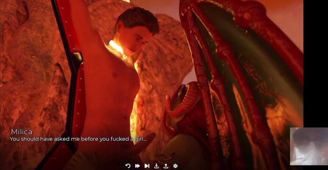 Zlý Succubus Mě svázal a kouří mě, zatímco moje přítelkyně podvádí s mým přítelem!