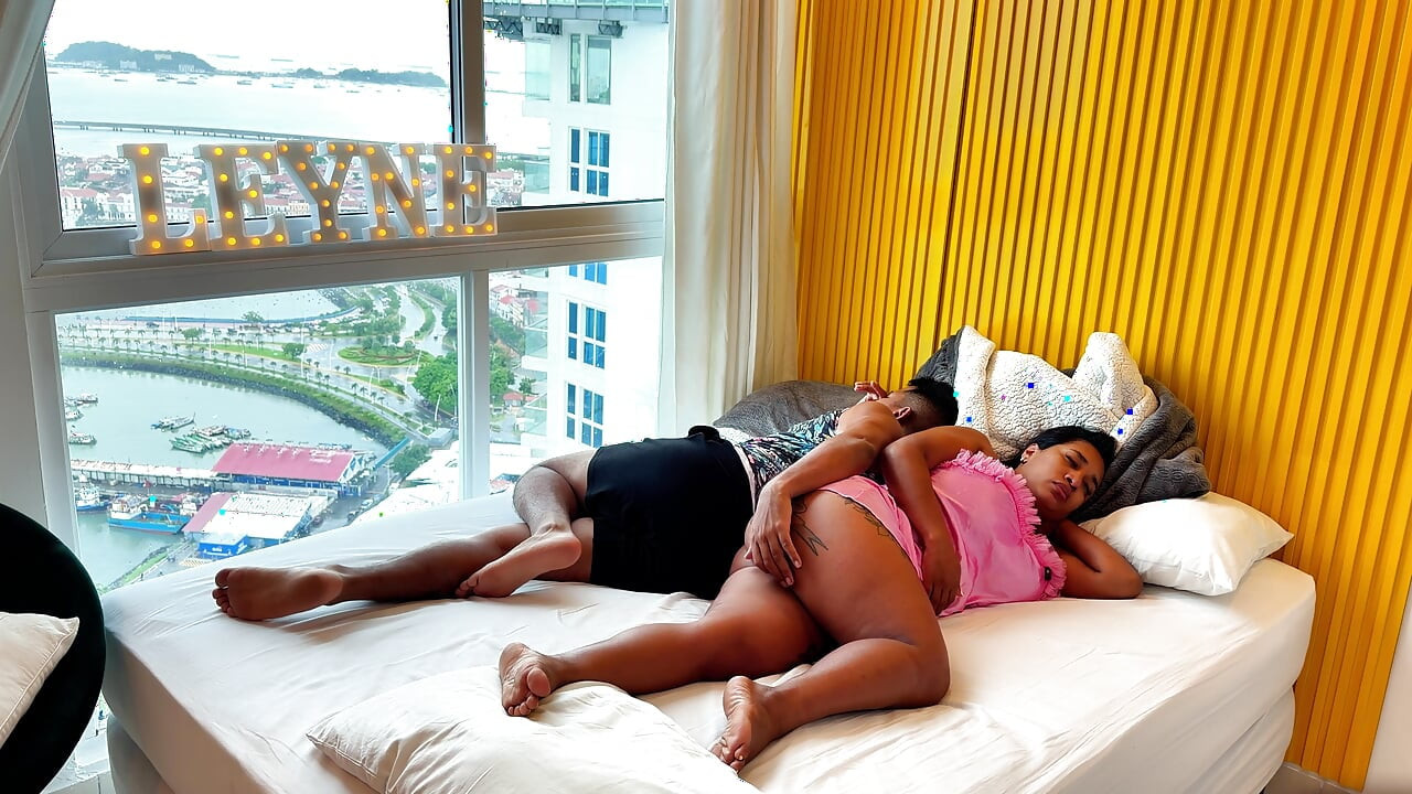 Leyne Rodriguez: Stepmom's Secret Shared Bed Affair in Her Pajamas