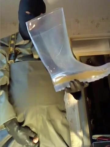 Clear wellie piss.