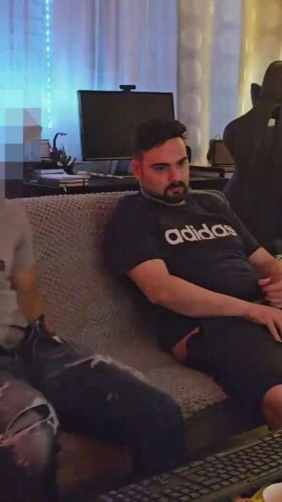 Big Dick Straight Turkish Buddy Get's more comfortable and curious and joins mutual jerk-off and blowjob | Clip 1