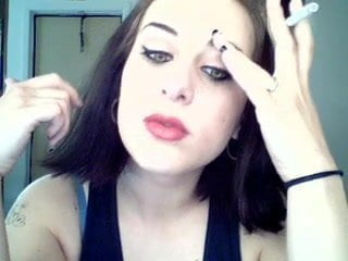 Sexy Hot Findom Princess Smokes to Music