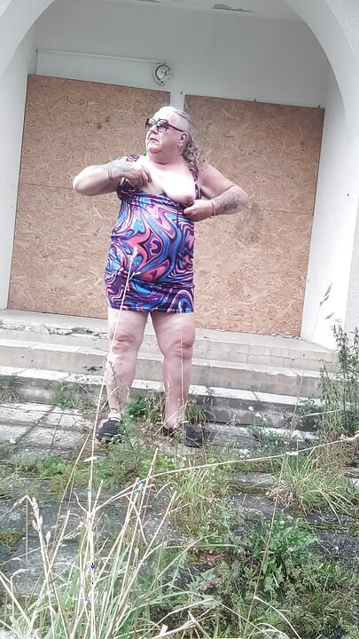 Gangstazz In Estonia. Strip Down At Old Building Big Ass Real Tits
