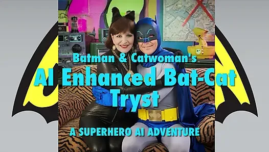 Batman & Catwoman's AI Enhanced Bat-Cat Tryst: A Superhero AI Adventure