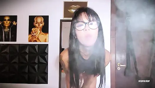 Mayoda Dövmeli Büyük Popo, Runny Creampie Ile Seks Salıncağında Sevişildi