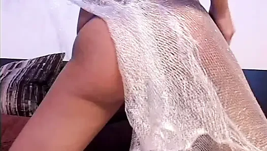 I Undress for You and Then I Take a Nice Hard Cock in My Pussy and Ass