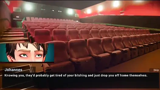 Taffy Tales No27 - Сара сделал Йоханнесу минет... Присцилла и Йоханнес пошли в кино... Йоханнес трахнул Герду.