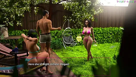 Shut up and Dance - Footjob on the Patio, Stepsis Gets Horny (ep. 11-1)