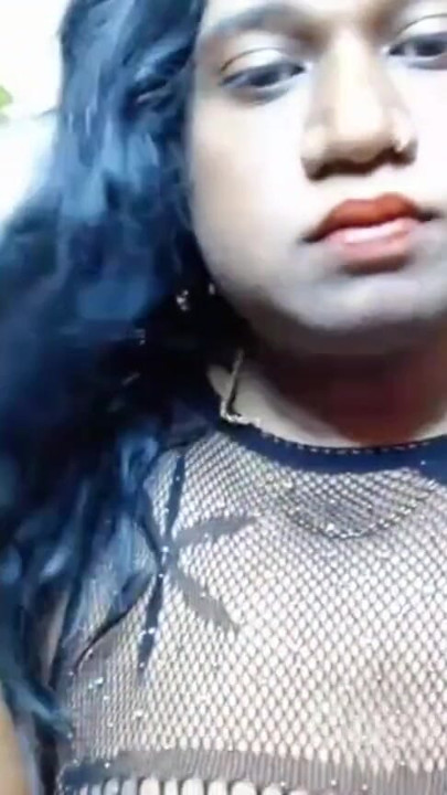 Indian Trans women stand on doggy Position and exposed her Ass hole | Clip 2