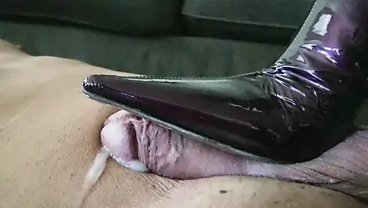 Ballbusting Boot Bitch Also Ruins Orgasm!