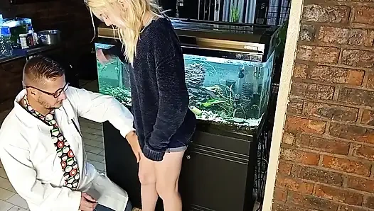 Finger Fucking My Petite Blonde Girlfriemd