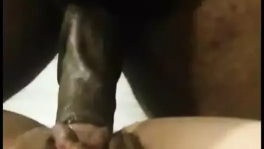 Playing with Sweet Mexican Juicy Pussy That Loves Black Dick
