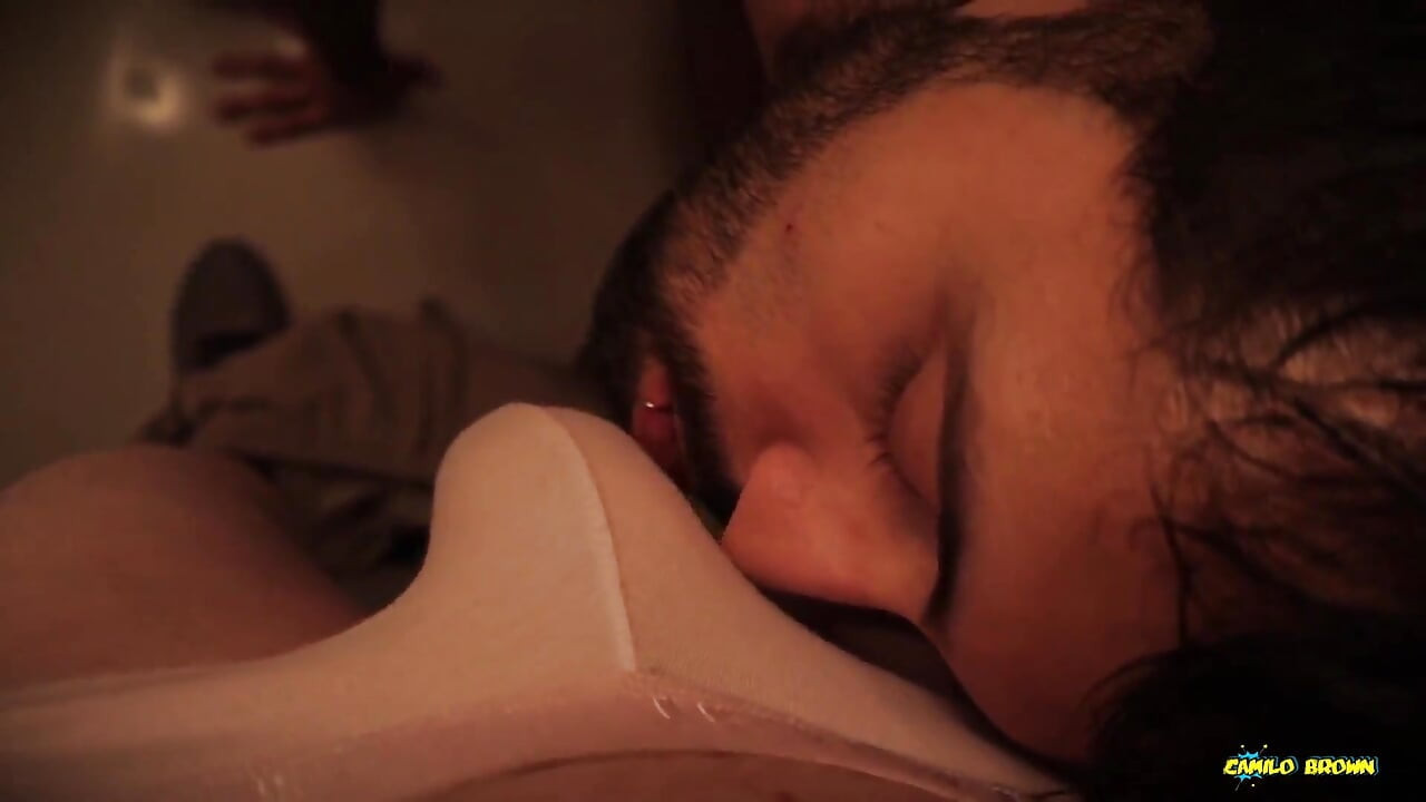 POV Blowjob Cum Eating Daddy Camilo Brown Sucking Big Cock Twink Nico Mucci