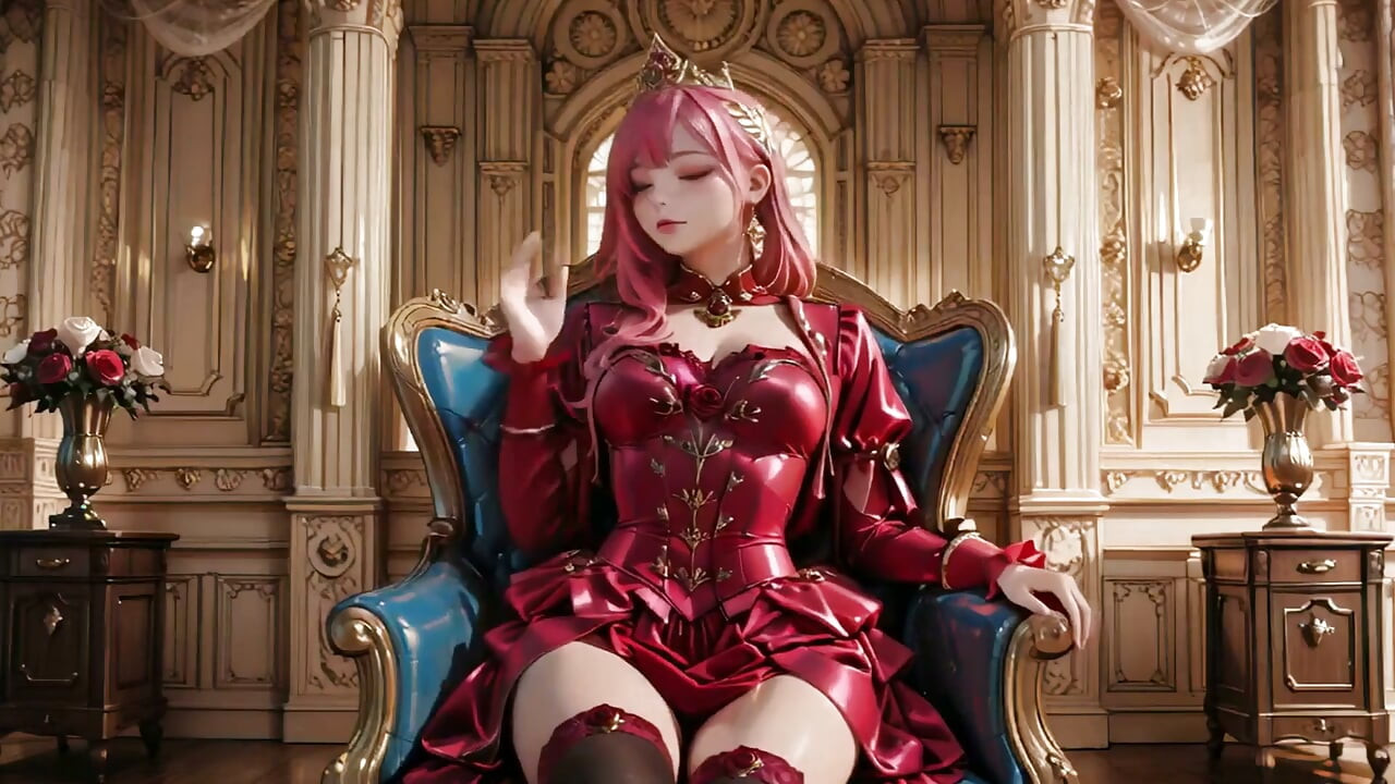 Crimson Throne: the Pink-haired Queen's Lazy Coronation