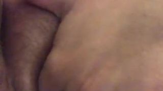 Ashley Madison slut rubbing her clit two