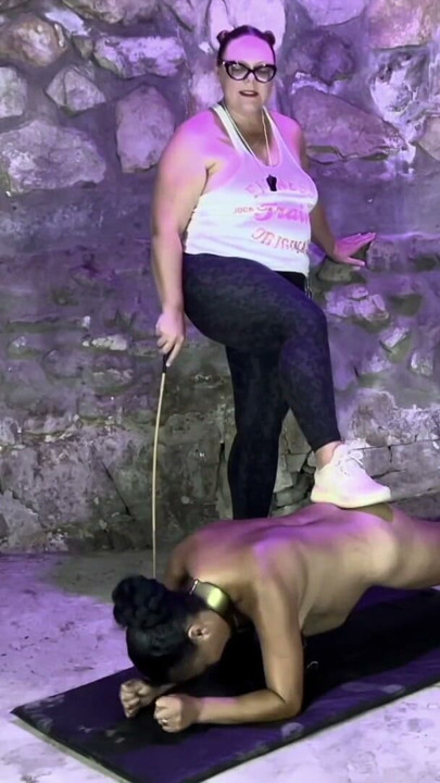Dominatrix Mistress April - Get fit Rose 🌹  Part 1 | Clip 1