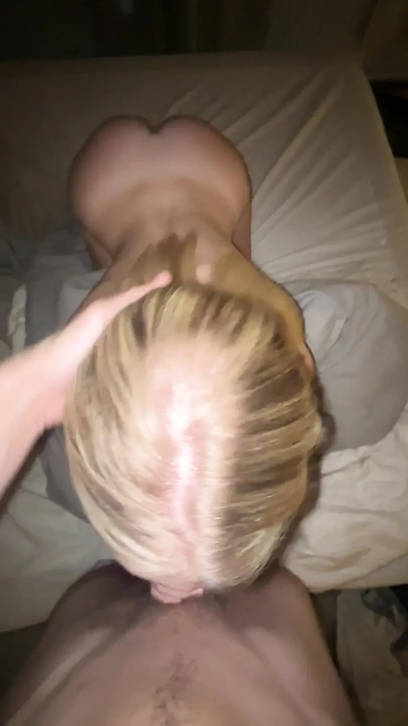 Blowjob and doggy creampie