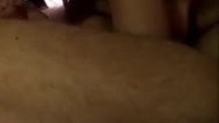 wife blows me and lets me cum in her mouth