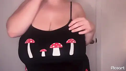 Titten hüpfen und springen, wichsen 2