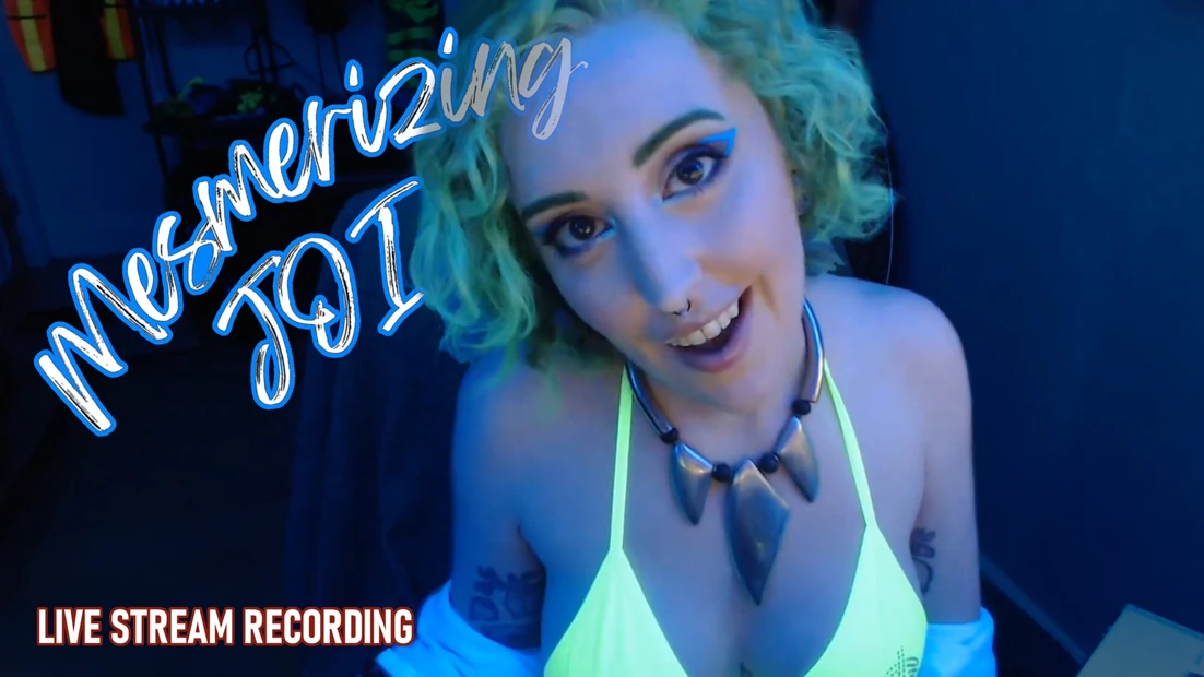 Mesmerizing JOI live stream - Femdom POV Meditative Jerk Off Instruction Cam Session Recording with Mental Domination - HD 1080