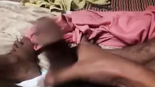 Slow Stroking My 8 Inch Big Fat Lankan Cock